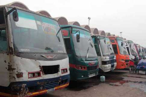 গাবতলী থেকে ছাড়েনি দূরপাল্লার বাস